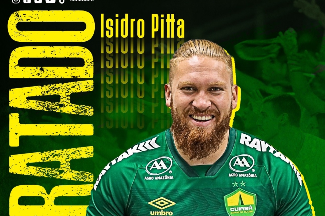 Cuiab Oficializa A Contrata O De Isidro Pitta Ex Juventude Ogol