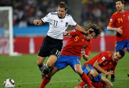 07/07/2010 - Espanha 1 x 0 Alemanha - Três Pontos