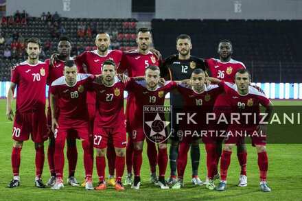 FK Partizani Tirana x Egnatia Rrogozhine » Placar ao vivo