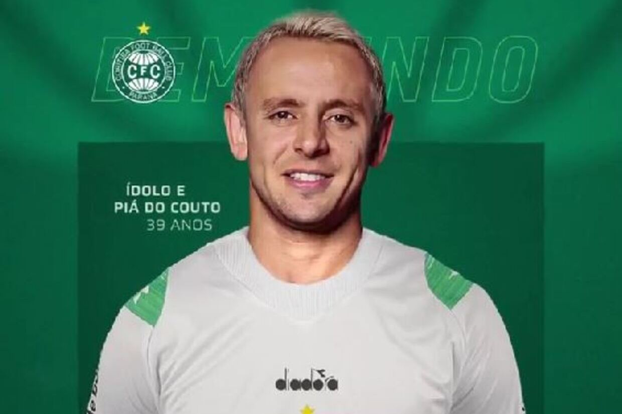 20 anos depois, Rafinha retorna ao Coritiba